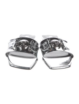 Versace Patent Leather Slides