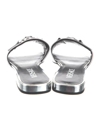Versace Patent Leather Slides
