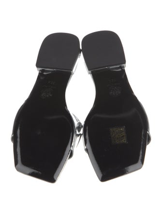 Versace Patent Leather Slides