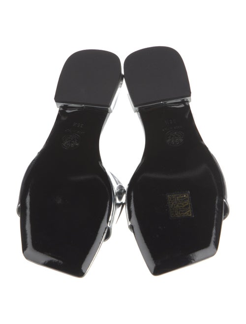 Versace Patent Leather Slides