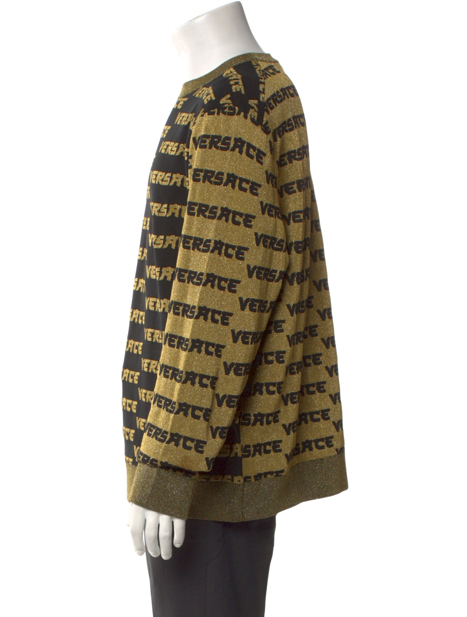 Versace Printed Long Sleeve Shirt