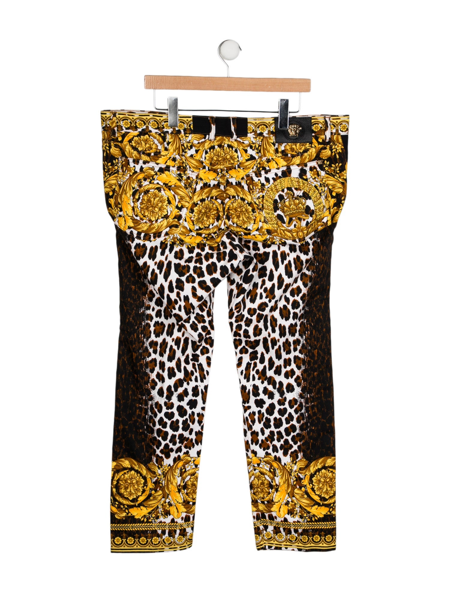 Versace Medusa Insignia Straight-Leg Jeans