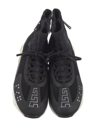Versace Greca Pattern Neoprene Sneakers