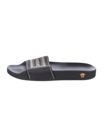 Versace Medusa Insignia Rubber Slides