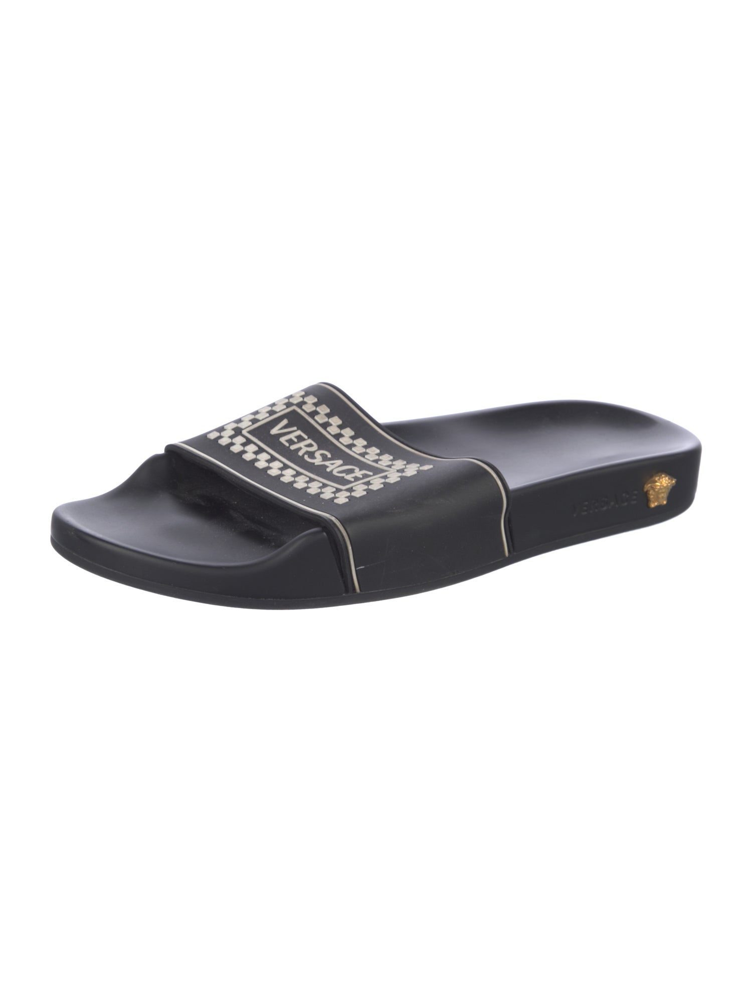 Versace Medusa Insignia Rubber Slides