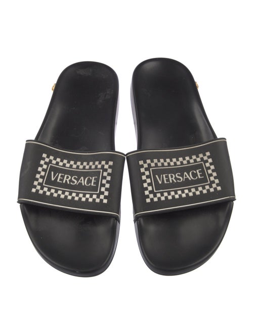 Versace Medusa Insignia Rubber Slides