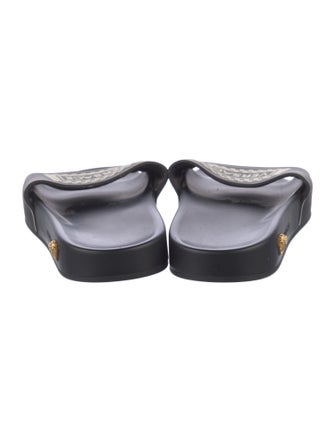 Versace Medusa Insignia Rubber Slides
