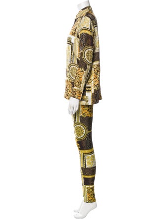 Versace Nylon Printed Pant Set