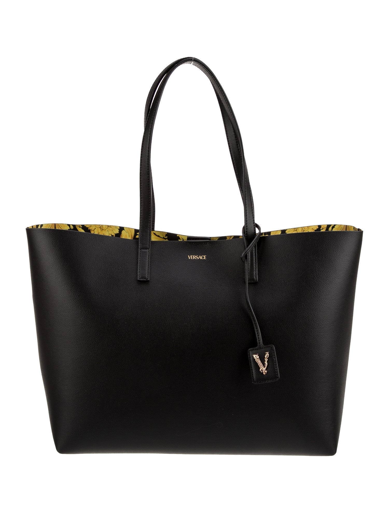 Versace Leather Tote w/ Tags