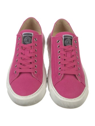 Versace Canvas Sneakers