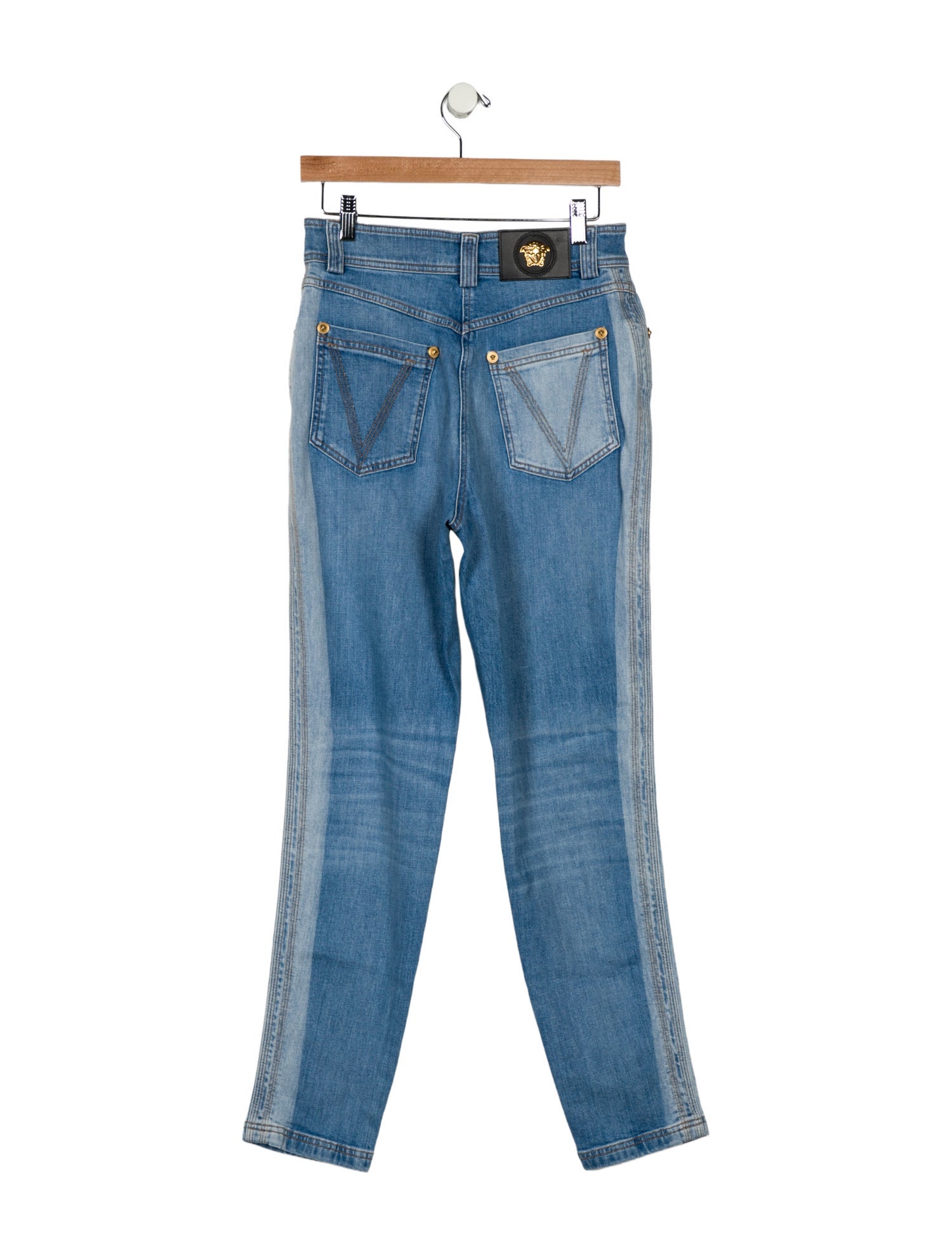 Versace High-Rise Skinny Leg Jeans w/ Tags