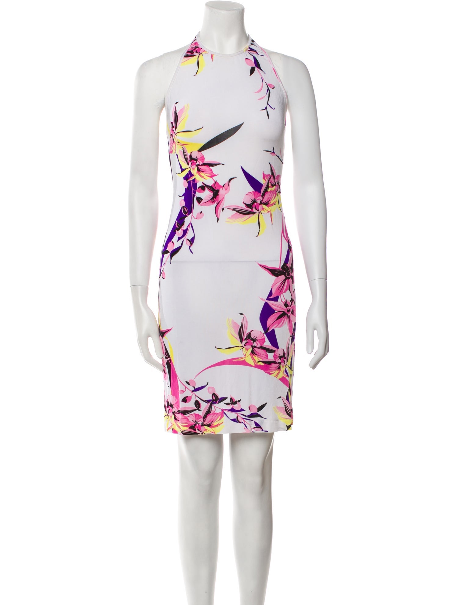 Versace Printed Mini Dress