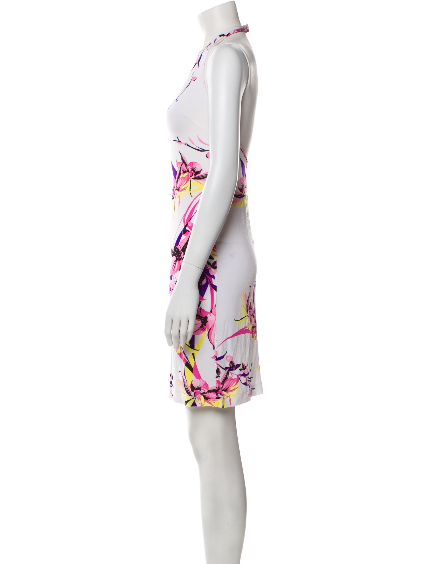 Versace Printed Mini Dress