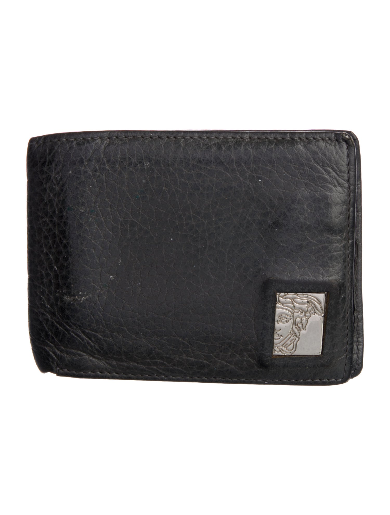 Versace Leather Bifold Wallet