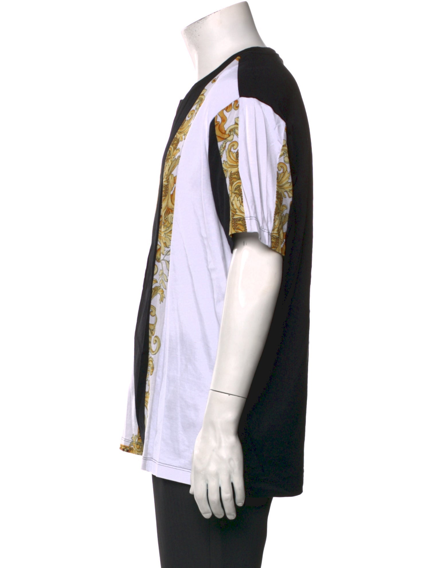Versace Barocco Print Printed T-Shirt
