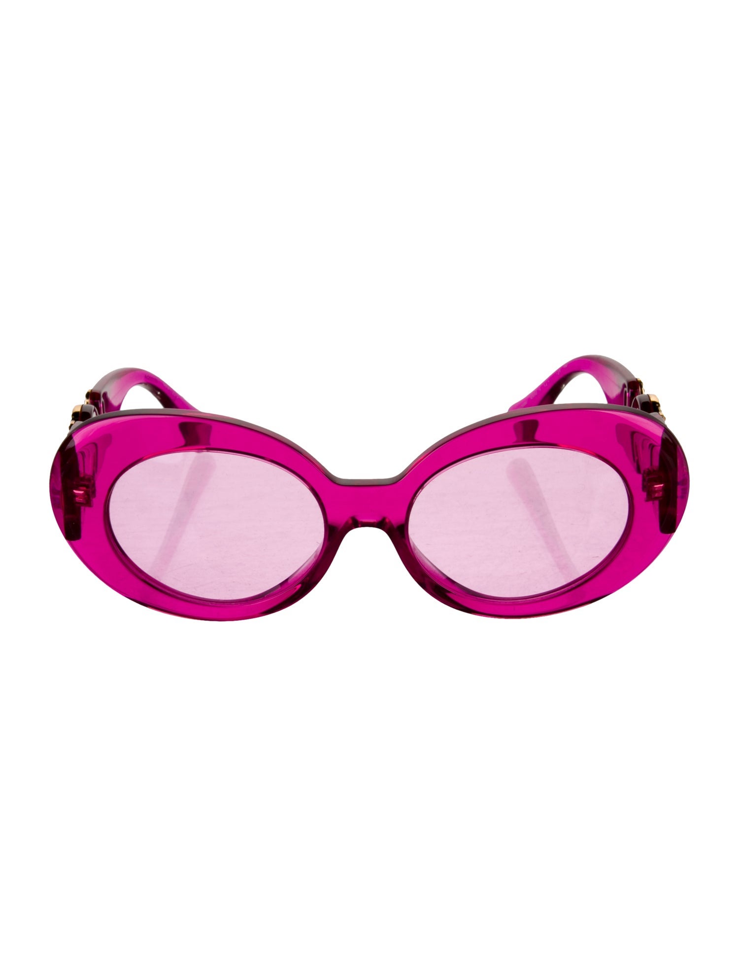 Versace Cat-Eye Tinted Sunglasses