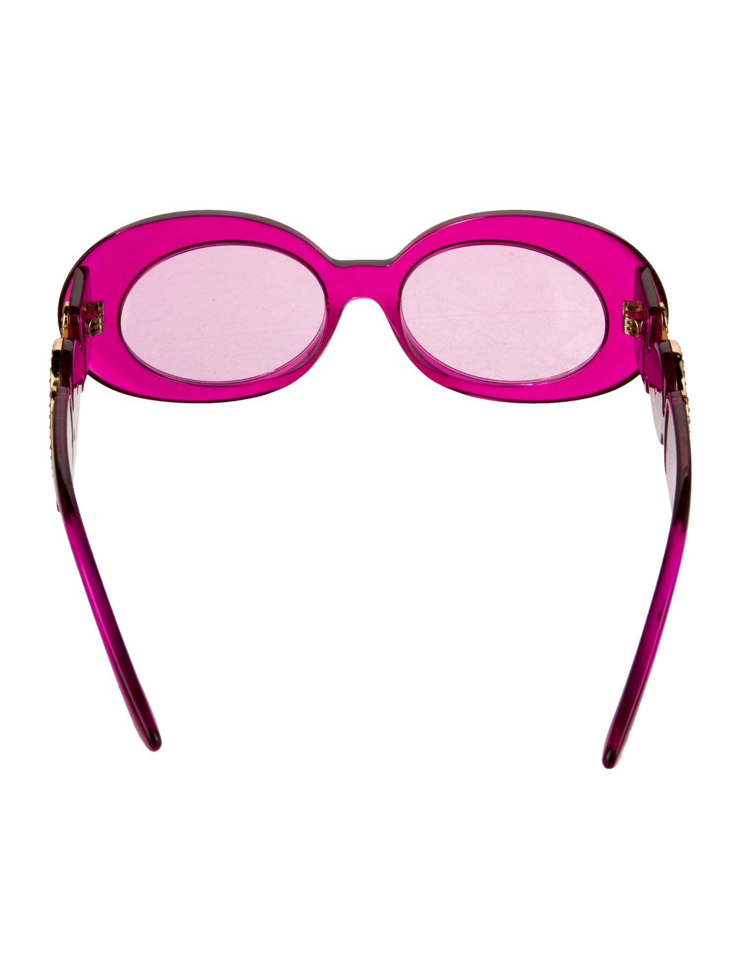 Versace Cat-Eye Tinted Sunglasses