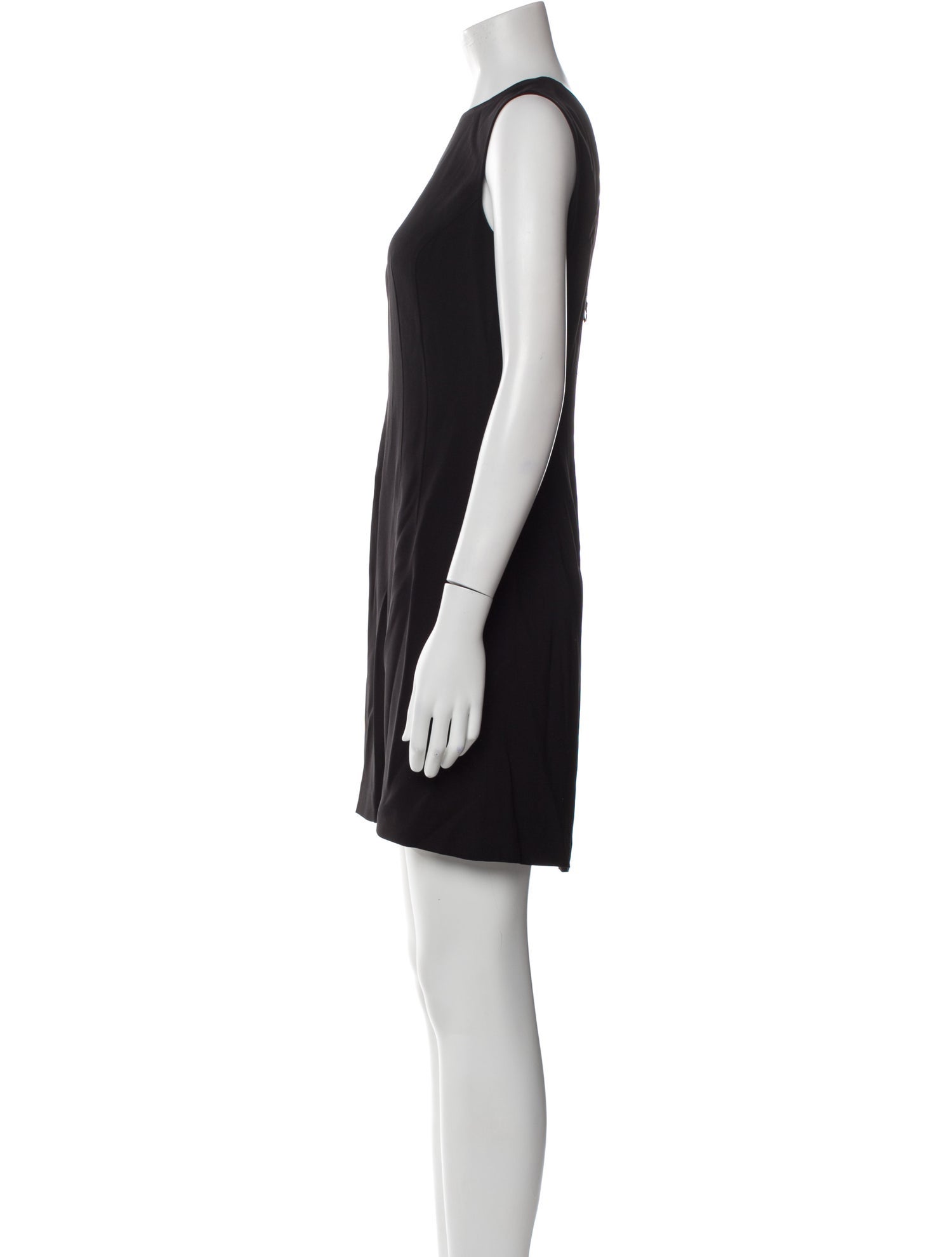 Versace Crew Neck Mini Dress