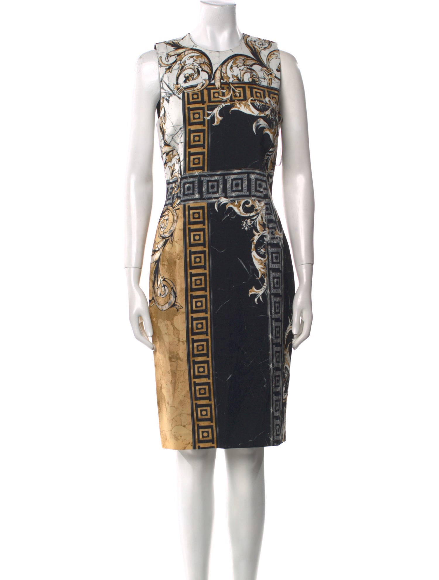 Versace Butterfly Print Knee-Length Dress w/ Tags - Purple
