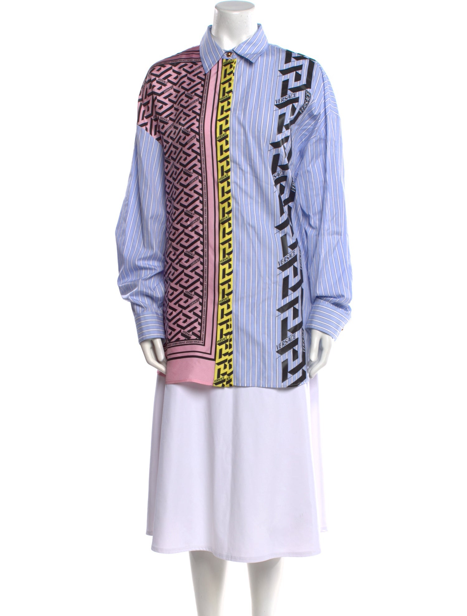 Versace Silk Printed Tunic