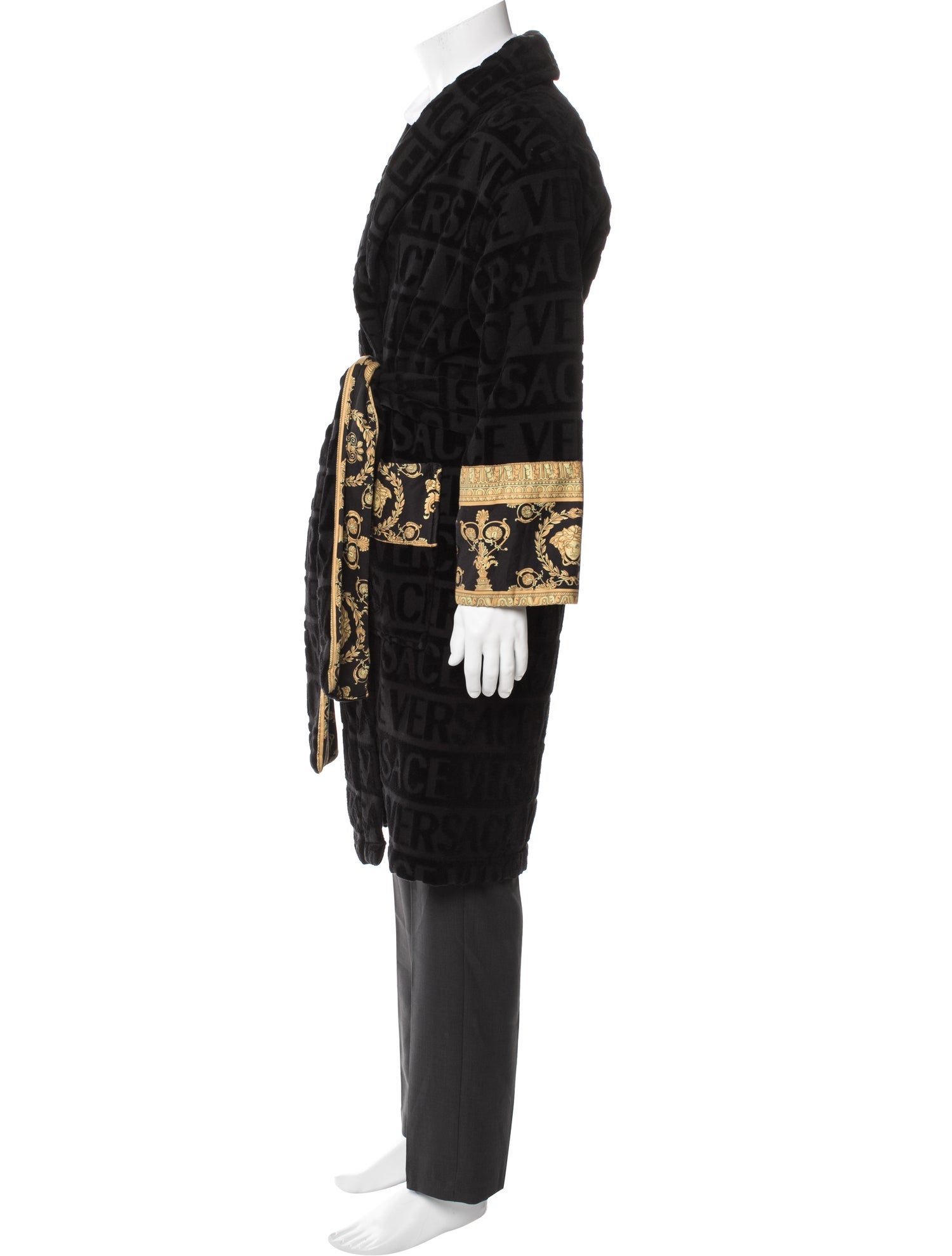 Versace Printed Robe