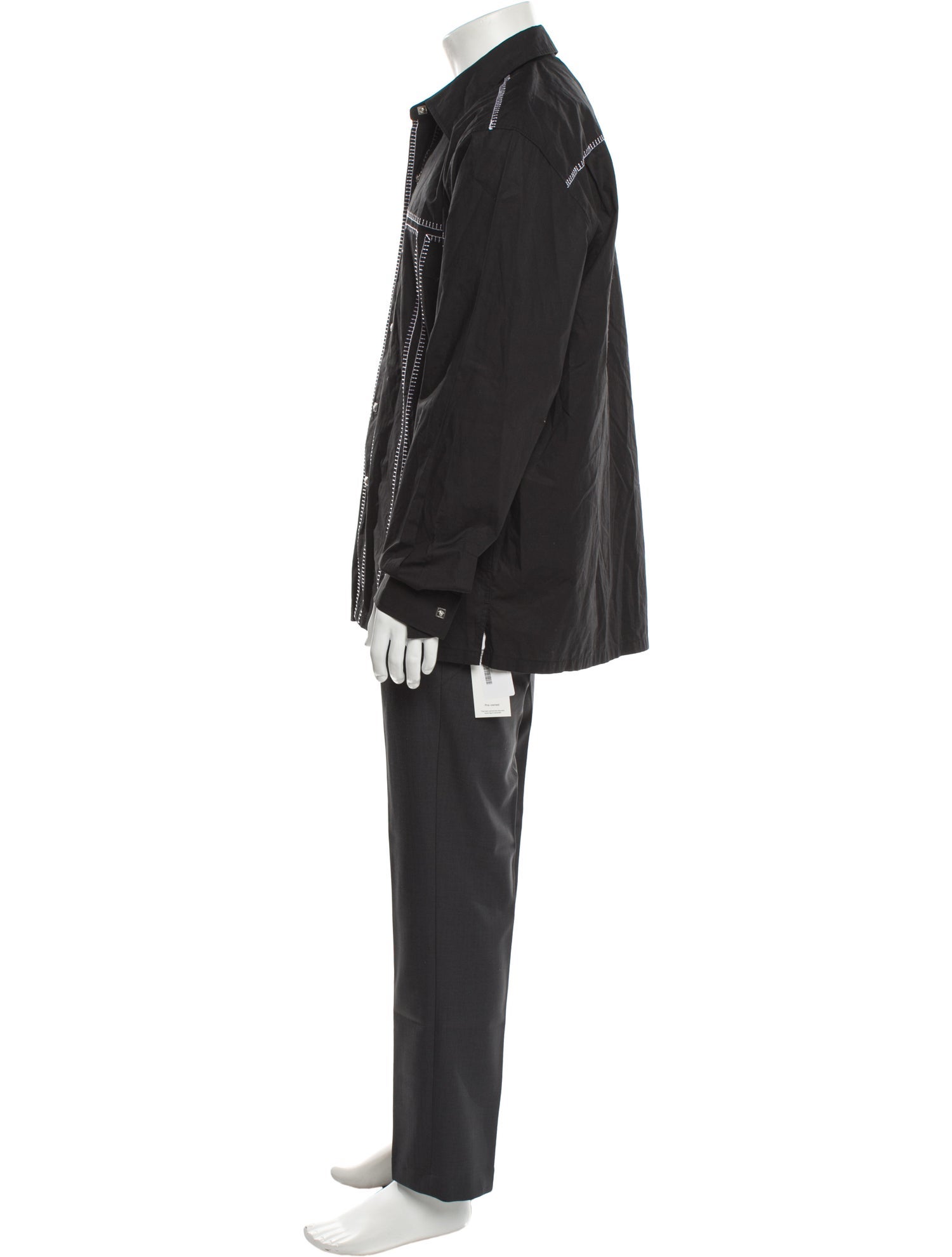 Versace Striped Long Sleeve Shirt