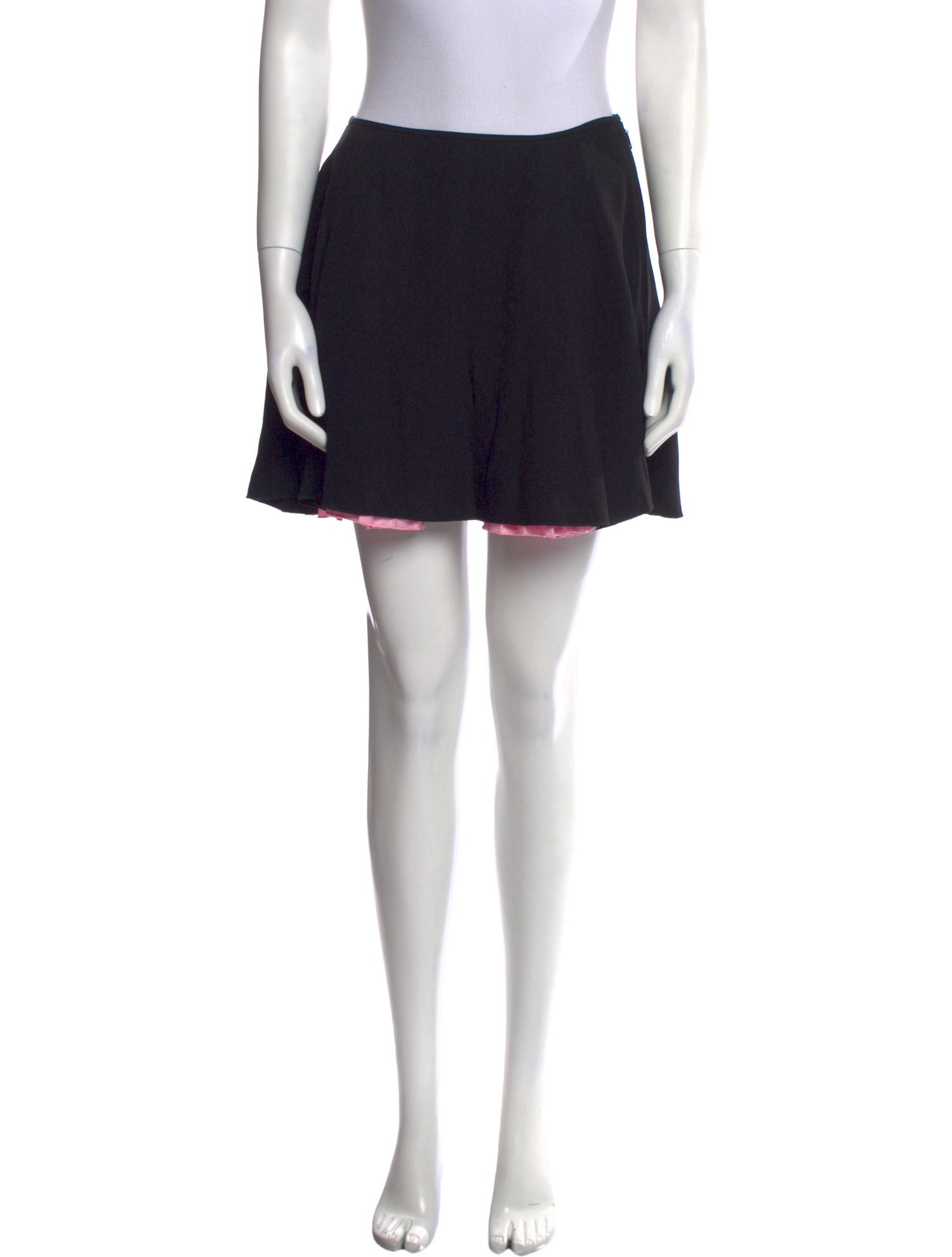 Versace Ruffle Embellishment Mini Skirt