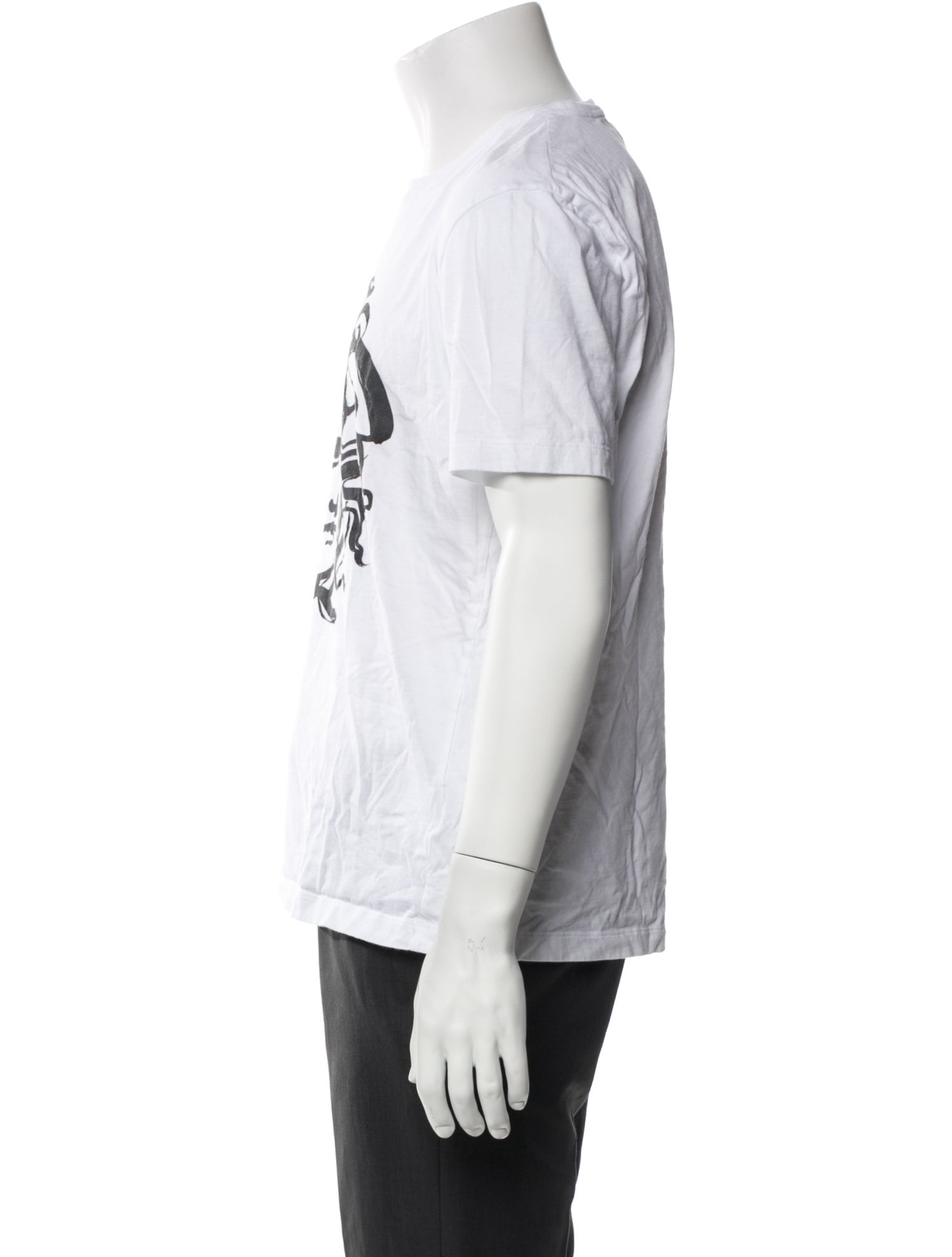 Versace Graphic Print Crew Neck T-Shirt