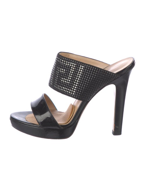 Versace Patent Leather Slides