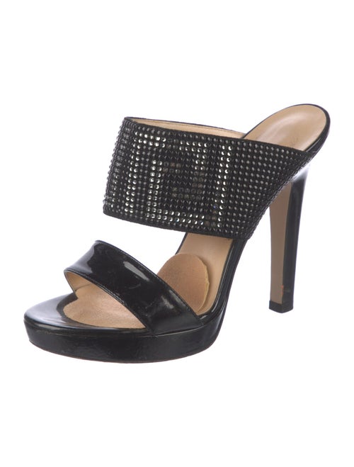 Versace Patent Leather Slides