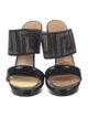 Versace Patent Leather Slides