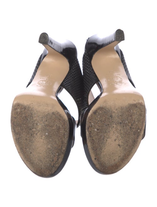 Versace Patent Leather Slides