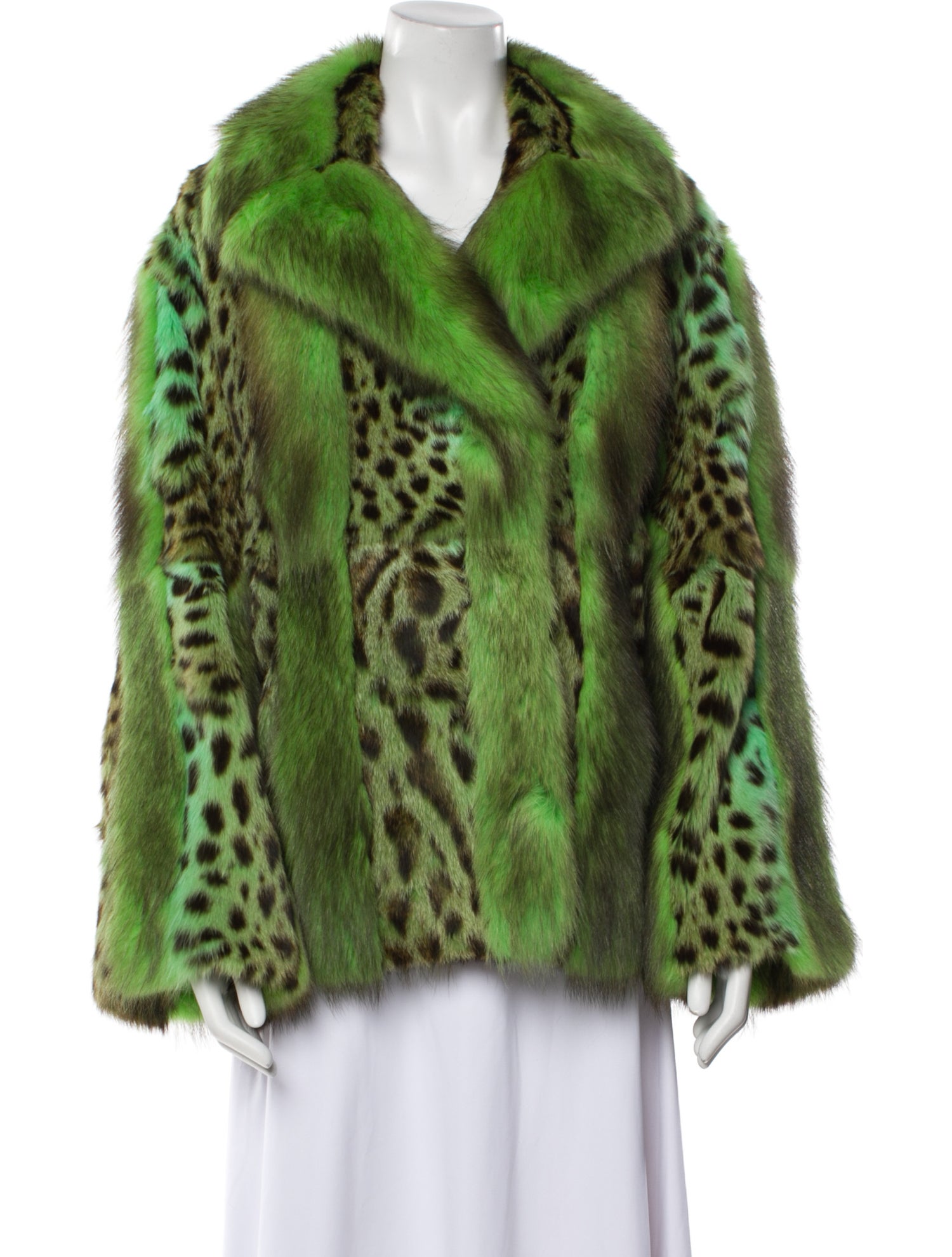 Versace Vintage 2004 Fur Jacket