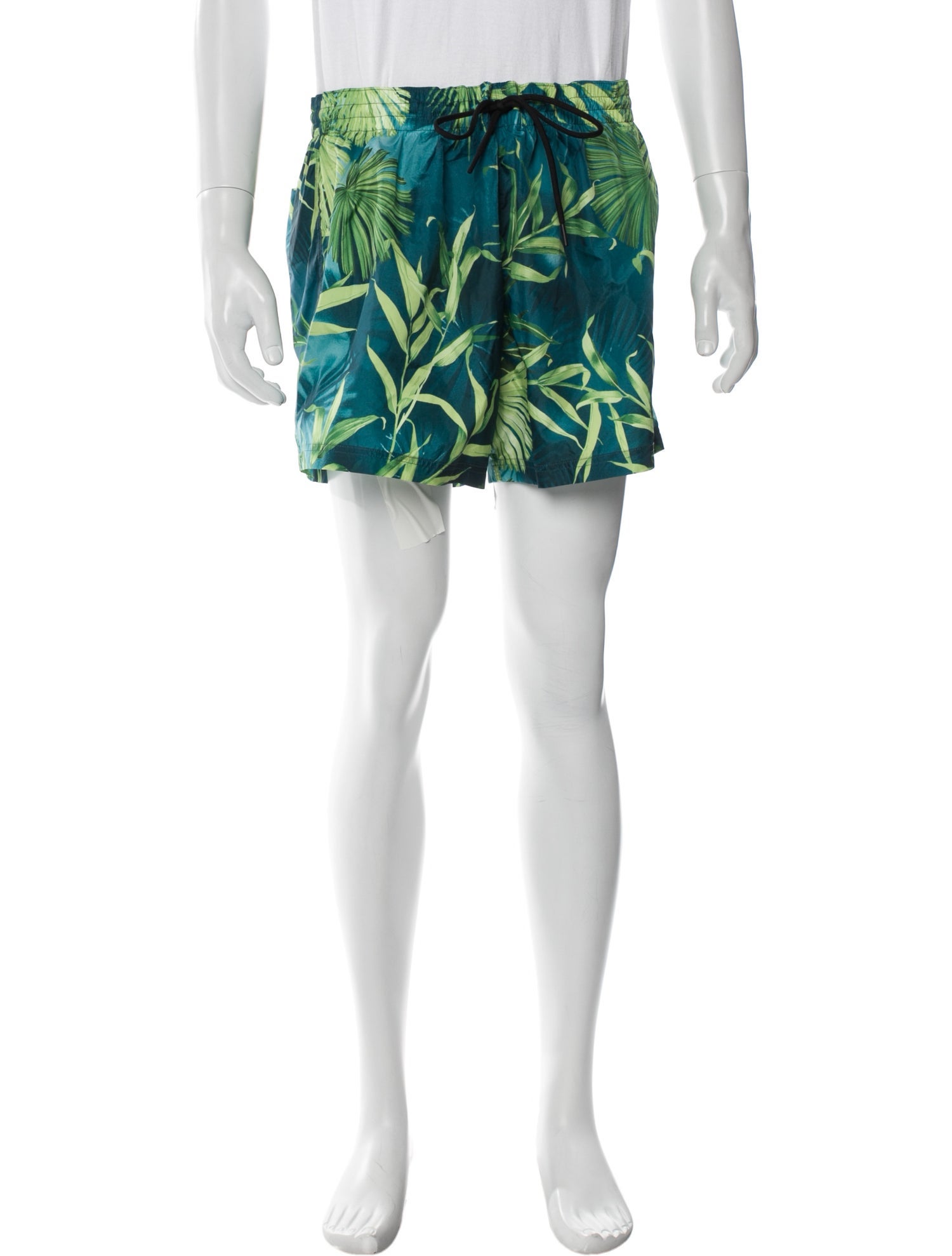 Versace Printed Swim Trunks