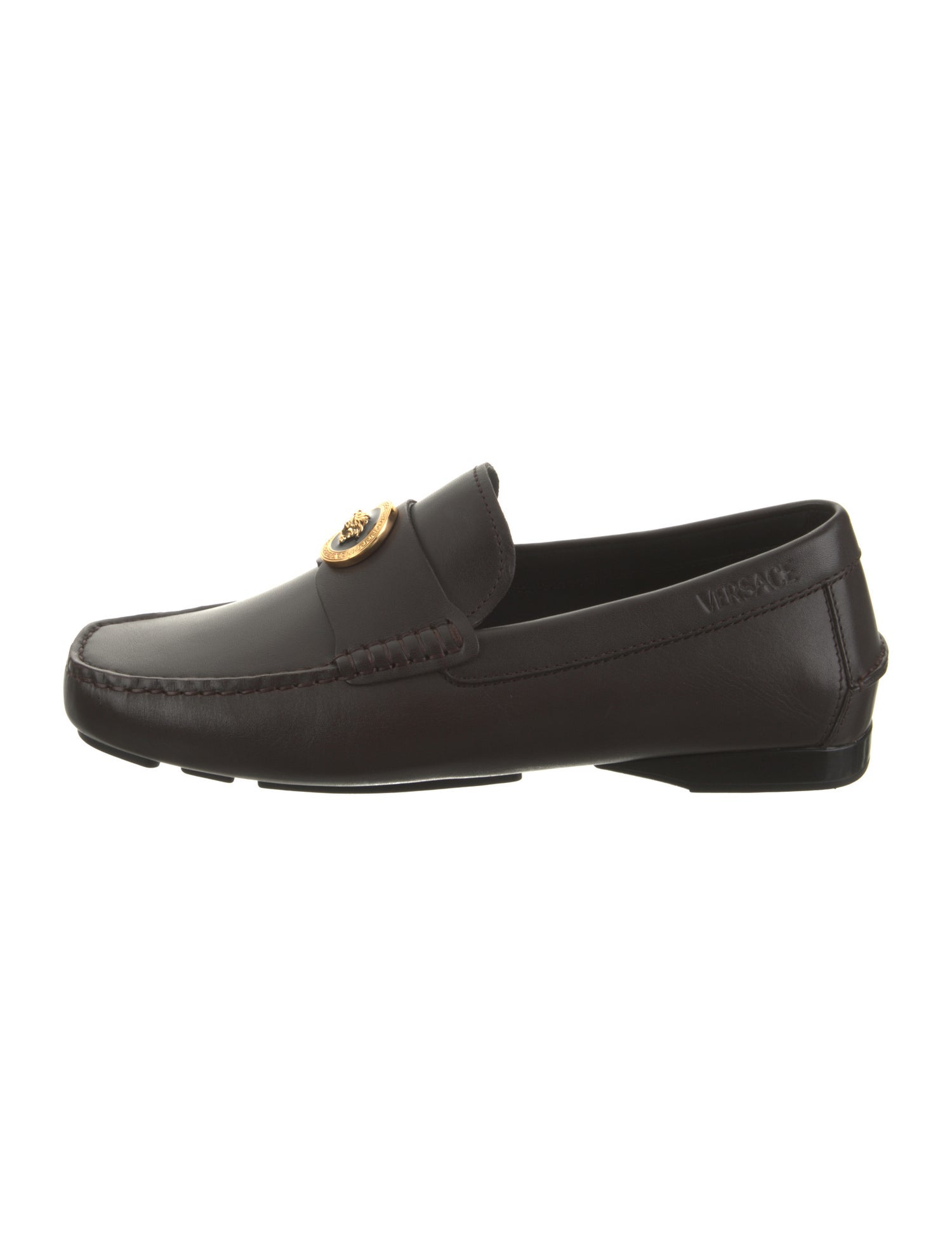 Versace Leather Dress Loafers w/ Tags