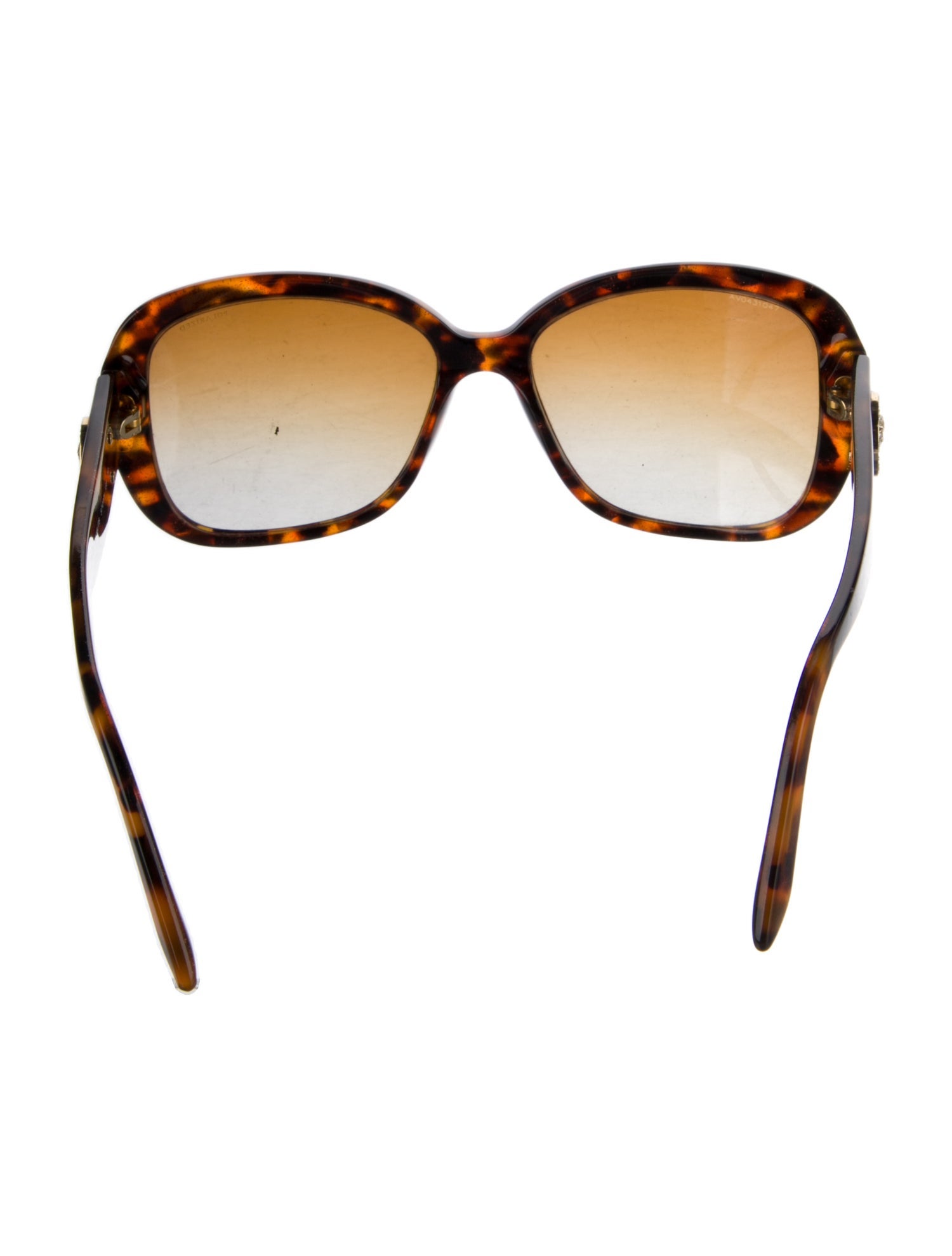 Versace Oversize Gradient Sunglasses