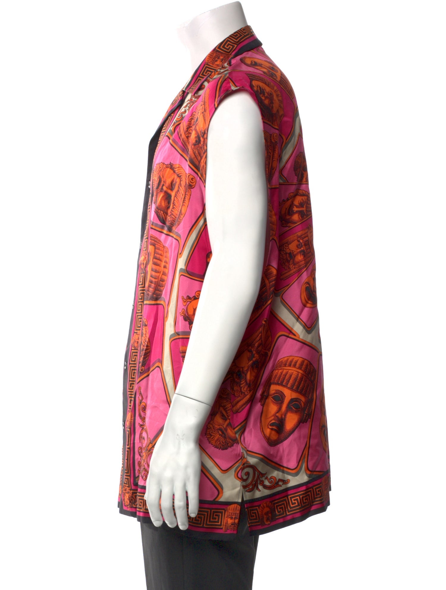 Versace Silk Printed Shirt