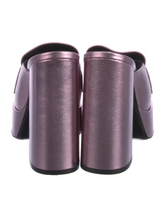 Versace Leather Slides