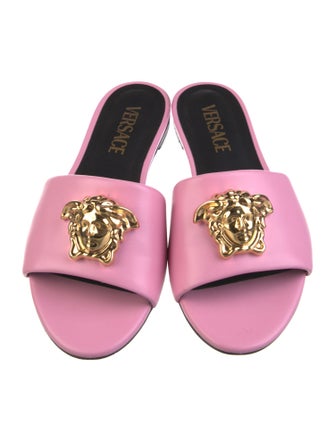 Versace Leather Slides