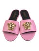 Versace Leather Slides