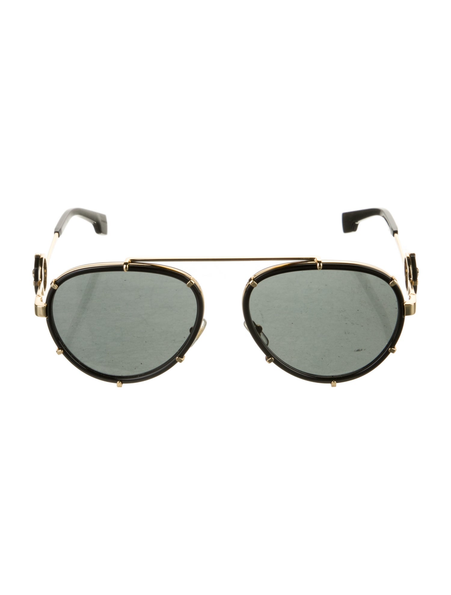Versace Aviator Tinted Sunglasses
