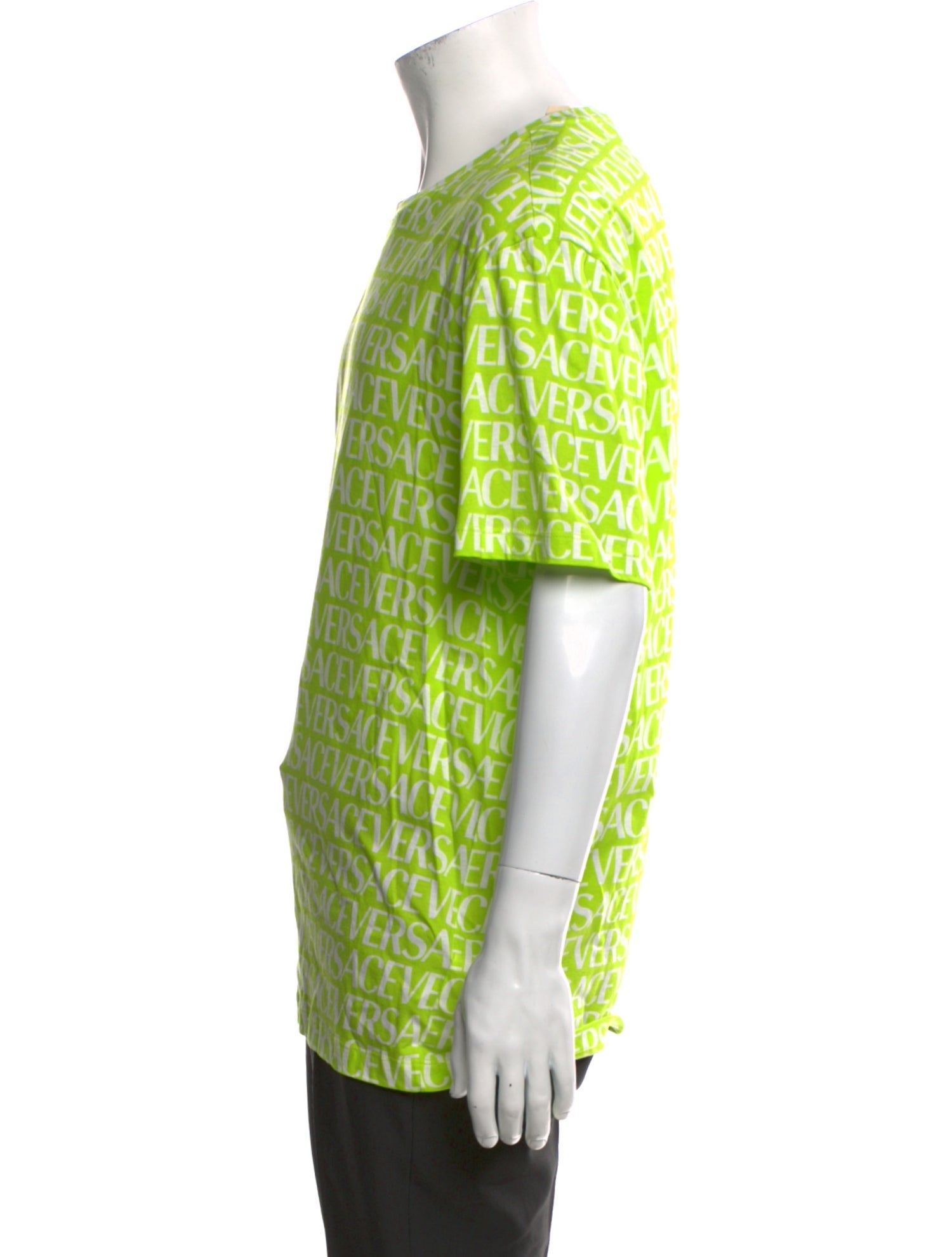 Versace Printed Crew Neck T-Shirt w/ Tags