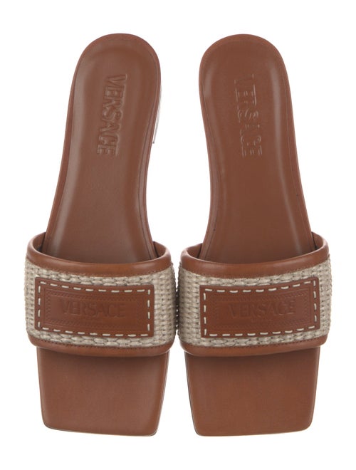 Versace Leather Slides