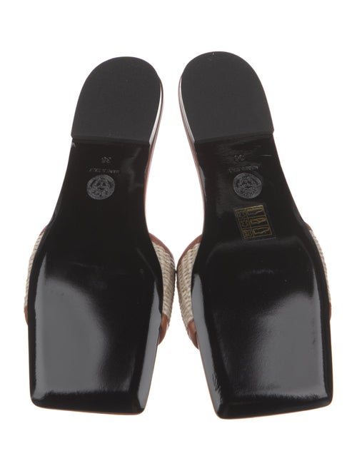 Versace Leather Slides