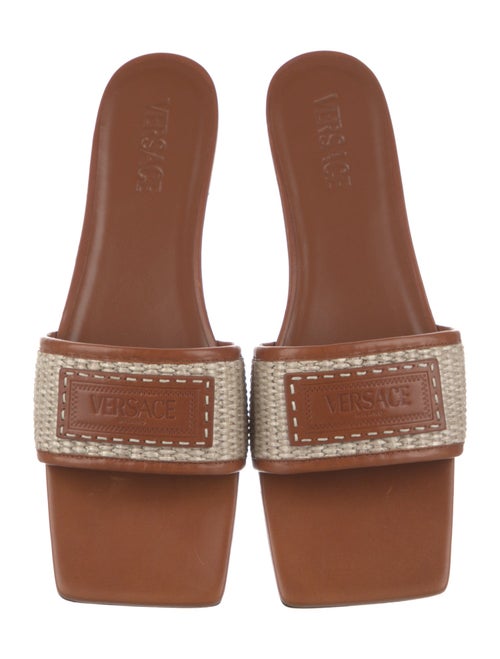 Versace Leather Slides