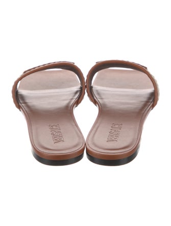 Versace Leather Slides