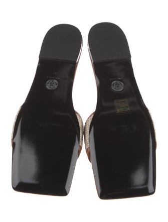 Versace Leather Slides