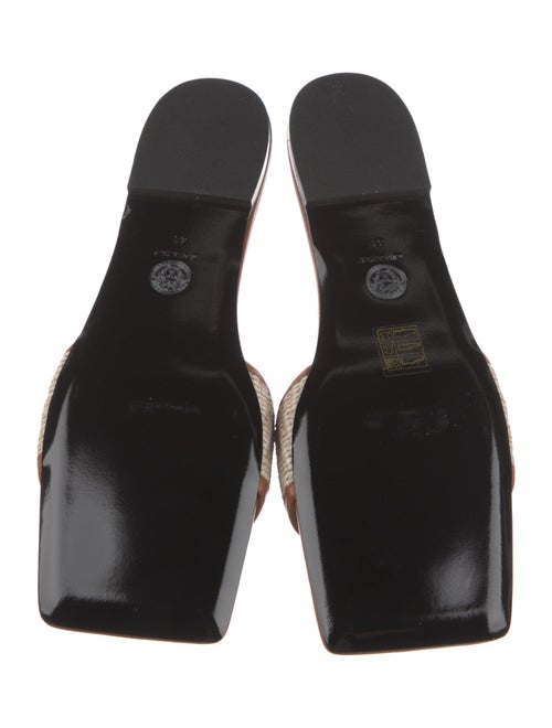 Versace Leather Slides