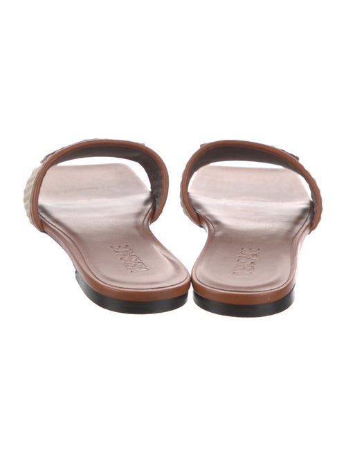Versace Leather Slides
