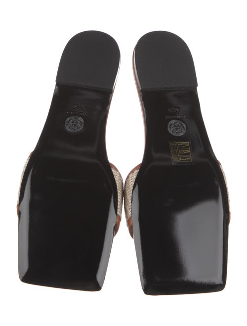 Versace Leather Slides